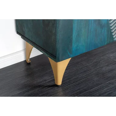 Invicta Komoda GOLDEN SUNSET turkusowe mango 177cm / 45643