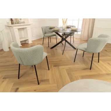 Invicta Krzesło LYON kolor miętowy 54cm / 44963