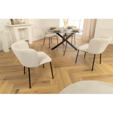 Invicta Krzesło LYON kolor beżowy 54cm / 44961