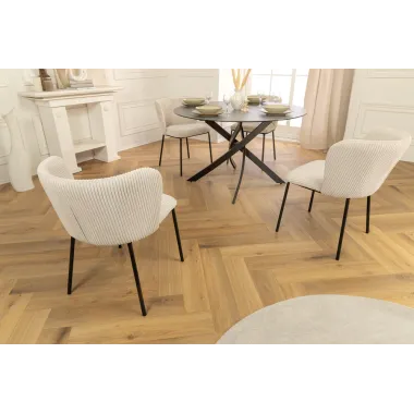 Invicta Krzesło LYON kolor beżowy 54cm / 44961