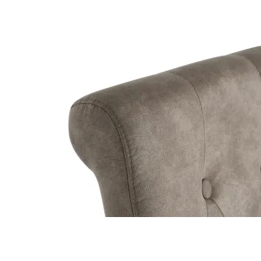 Invicta Krzesło CASA mikrofibra taupe 45cm / 46553