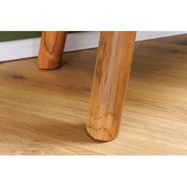 Invicta Ławka ROOT drewno tekowe w kolorze naturalnego brązu 100 cm / 44709