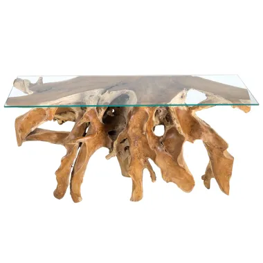 Invicta Konsola ROOT drewno tekowe 150cm / 44121