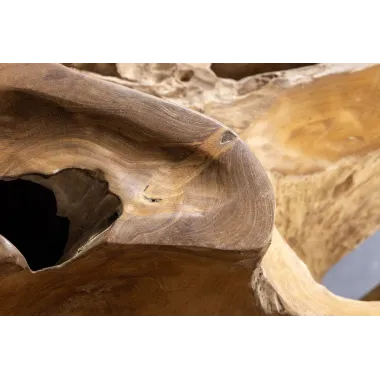 Invicta Stolik kawowy ROOT drewno teakowe 100cm / 44120