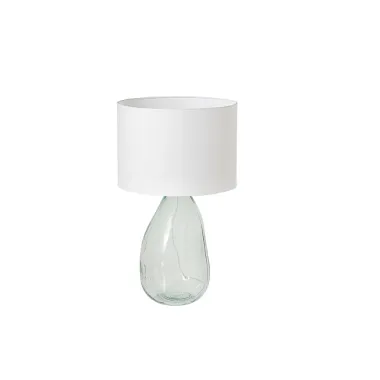 Invicta Lampa stołowa CLASSIC biały klosz ze szkła pochodzącego z recyklingu 60cm / 44495