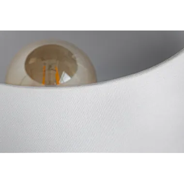 Invicta Lampa stołowa CLASSIC biały klosz ze szkła pochodzącego z recyklingu 60cm / 44495