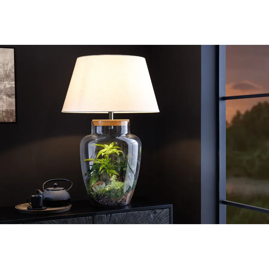 Invicta Lampa stołowa CLASSICO szkło z możliwością wypełnienia  80cm / 44816