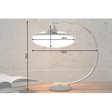 Invicta Lampa stołowa LUNA LOGO 45cm / 112