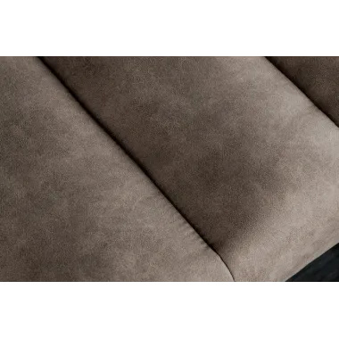 Invicta Ławka PETIT BEAUTÉ z mikrofibry, szara  110cm / 44427