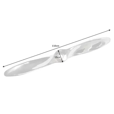 Invicta ŚRUBA Śmigła z aluminium srebrna 110cm / 21705