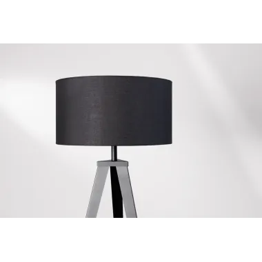 Invicta Klosz 38x20x38cm czarny do lampy stołowej / 43055