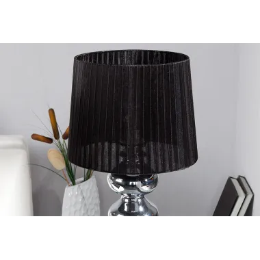 Invicta Lampa stołowa MIA czarna 60cm / 19699