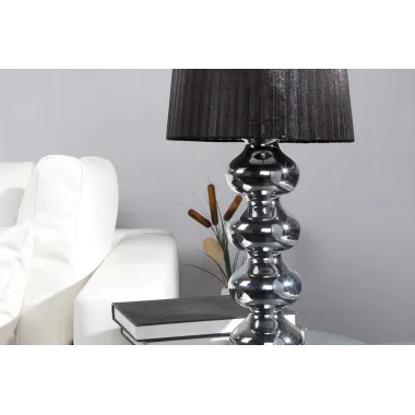 Invicta Lampa stołowa MIA czarna 60cm / 19699