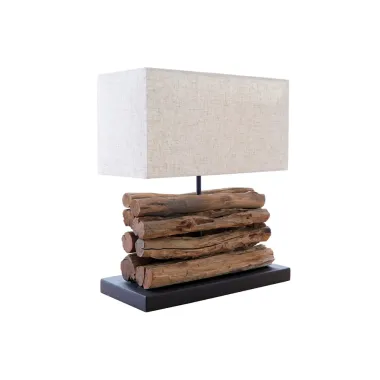 Invicta Lampa stołowa PERIFERE drewno teakowe 35cm / 19477