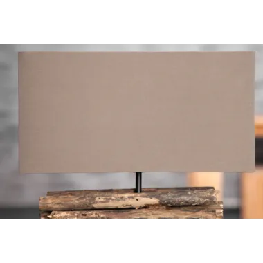 Invicta Lampa stołowa PERIFERE brązowe drewno teakowe 35cm / 17322