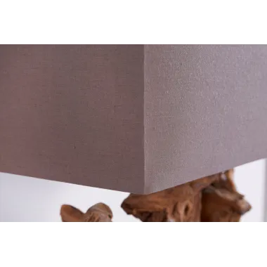 Invicta Lampa stołowa ARAGON z drewna wyrzuconego na brzeg 40cm / 20694