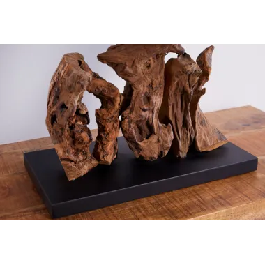 Invicta Lampa stołowa ARAGON z drewna wyrzuconego na brzeg 40cm / 20694