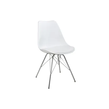 Invicta Krzesło SCANDINAVIA Retro białe 50cm / 35784