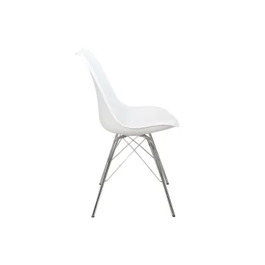 Invicta Krzesło SCANDINAVIA Retro białe 50cm / 35784