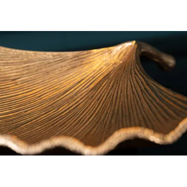 Invicta Patera dekoracyjna GINKGO Złota 42cm / 41775