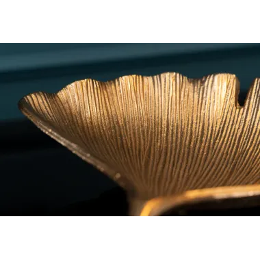 Invicta Patera dekoracyjna GINKGO Złota 42cm / 41775