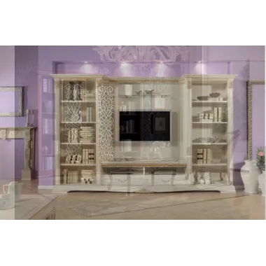 Włoskie biurko PUCCINI 6 szuflad 185 x 81 x 90 cm / 46732