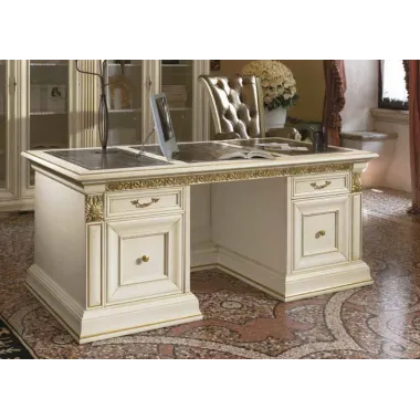 VIVALDI CREMA Włoska Witryna szklana narożna 1 drzwi ze zdobieniami 92 x 215 x 70cm / 1724