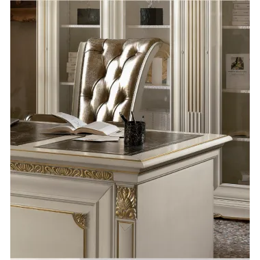 VIVALDI CREMA Włoski Stolik kawowy ze zdobieniami 120 x 57 x 64cm / 1729