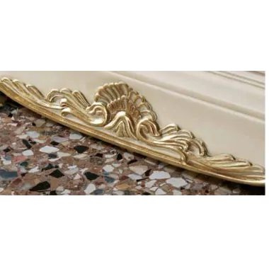 VIVALDI CREMA Włoski Zestaw biurowy ze zdobieniami 3 elementy / 1700Z