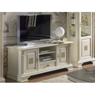 PUCCINI Włoska Szafka TV 2 drzwiowa 152 x 51 x 65cm / 42364