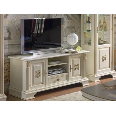 PUCCINI Włoska Szafka TV 2 drzwiowa 152 x 51 x 65cm / 42364