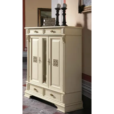 PUCCINI Włoska Szafka TV 2 drzwiowa 152 x 51 x 65cm / 42364