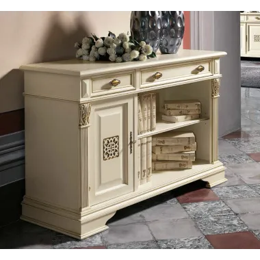 PUCCINI Włoska Szafka TV 2 drzwiowa 152 x 51 x 65cm / 42364