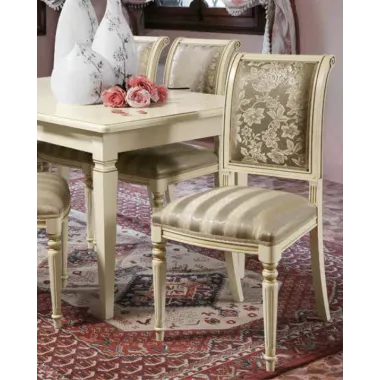 PUCCINI Włoskie Krzesło tapicerowane 52 x 100 x 53 / 42305