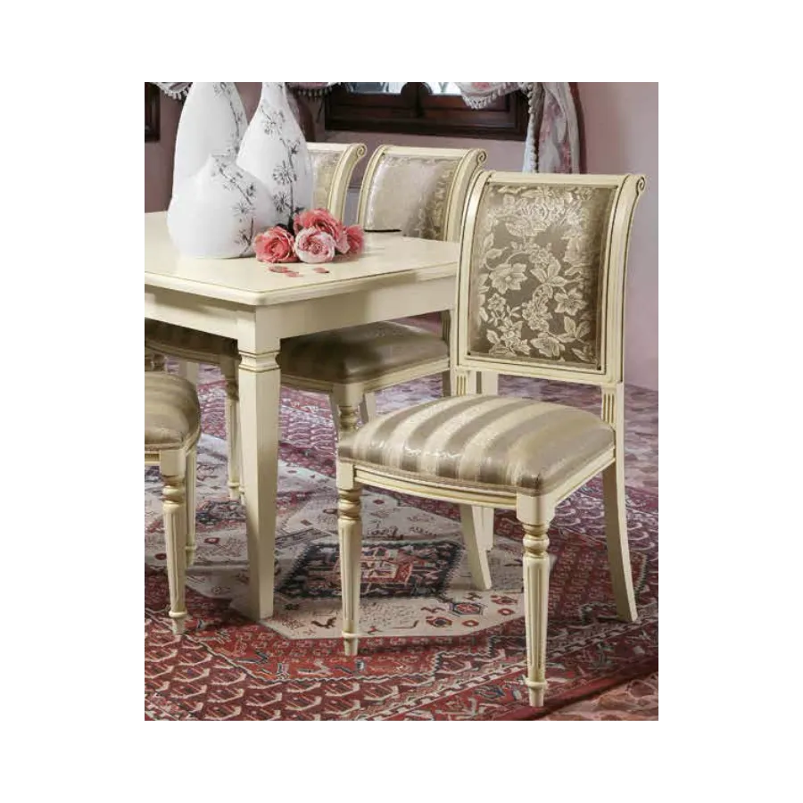 PUCCINI Włoskie Krzesło tapicerowane 52 x 100 x 53 / 42305