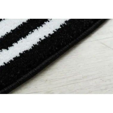 Dywan HAMPTON Versace Grecki wzór czarny 120cm / GR2883