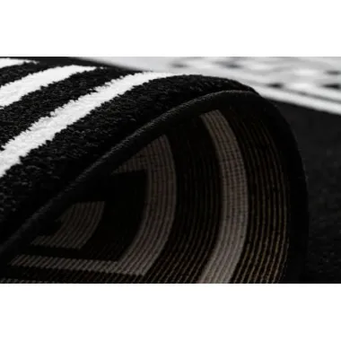 Dywan HAMPTON Versace Grecki wzór czarny 120cm / GR2883