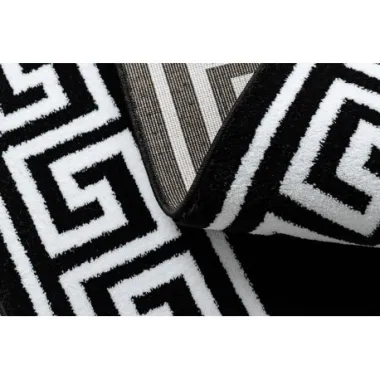 Dywan HAMPTON Versace Grecki wzór czarny koło 160cm / GR2910Dywan HAMPTON Versace Grecki wzór czarny koło 200cm / GR4802