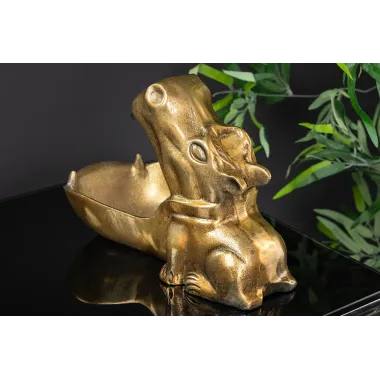 Invicta Miska dekoracyjna HIPPO mosiądz aluminiowy 30cm / 44883