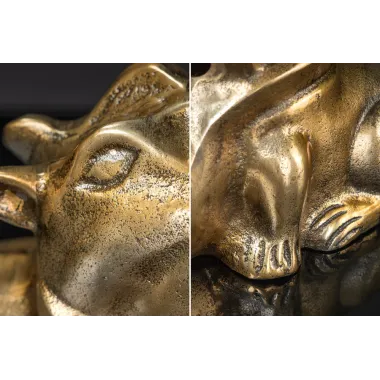 Invicta Miska dekoracyjna HIPPO mosiądz aluminiowy 30cm / 44883