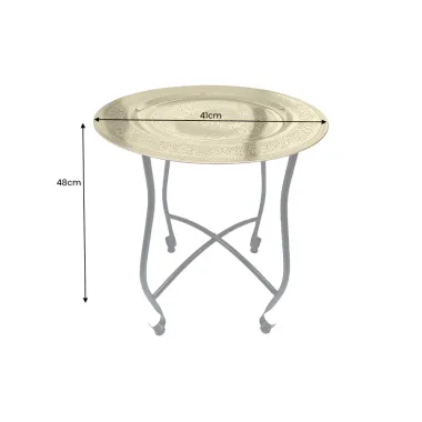 Invicta Stolik boczny MARRAKESH 50 cm / 44348