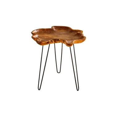 Invicta Stolik boczny WILD drewno tekowe  65 cm / 44708