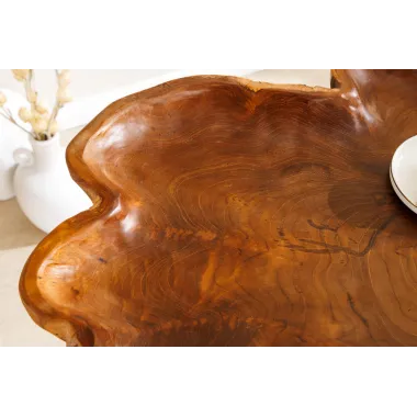 Invicta Stolik boczny WILD drewno tekowe  65 cm / 44708