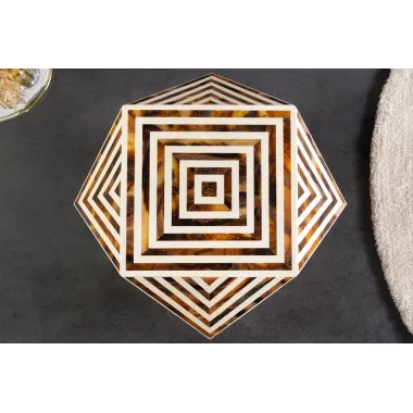 Invicta Stolik boczny BONE INLAY 40cm / 43662