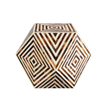 Invicta Stolik boczny BONE INLAY 40cm / 43662