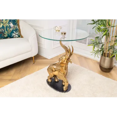 Invicta Stolik boczny ELEPHANT 80cm / 43558