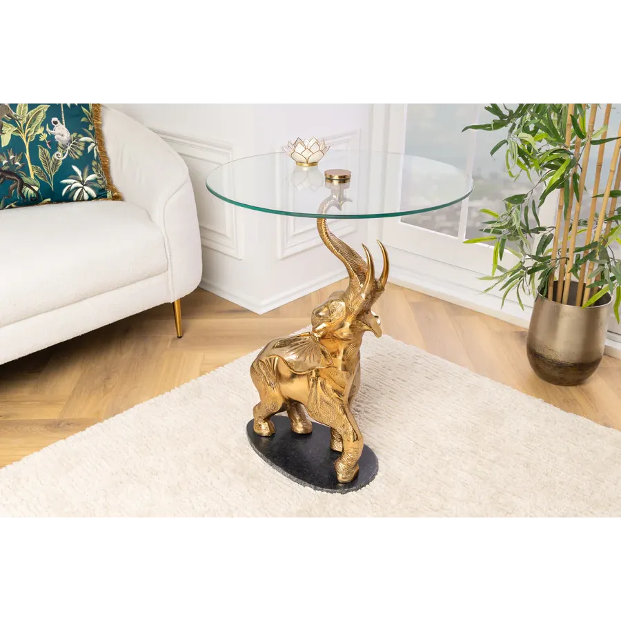 Invicta Stolik boczny ELEPHANT 80cm / 43558