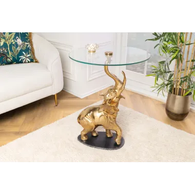 Invicta Stolik boczny ELEPHANT 80cm / 43558