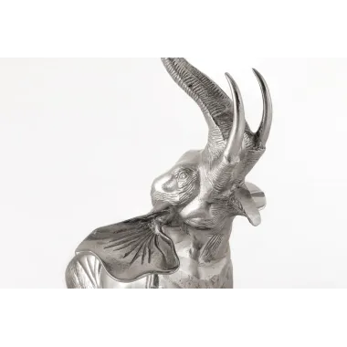 Invicta Stolik boczny ELEPHANT szkło hartowane 80cm / 43557