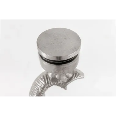 Invicta Stolik boczny ELEPHANT szkło hartowane 80cm / 43557